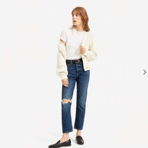 EVERLANE 90s cheeky straight jean (like new!)